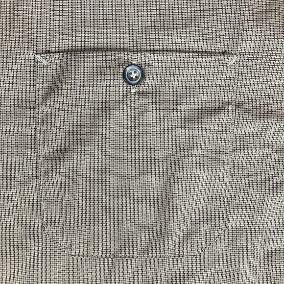 Red Kap SP24 Industrial Work Shirt Mens XL Brown Regular Fit Short Sleeve - Picture 3 of 11